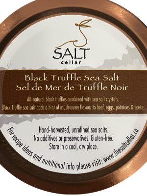 The Salt Cellar BLACK TRUFFLE SEA SALT 100g - Image 3