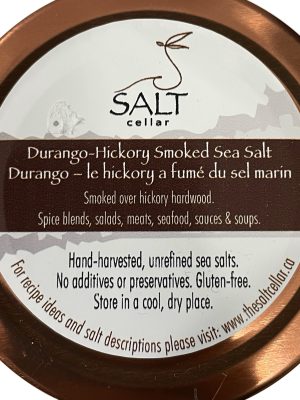 The Salt Cellar DURANGO-HICKORY SMOKED SEA SALT 80g - Image 3